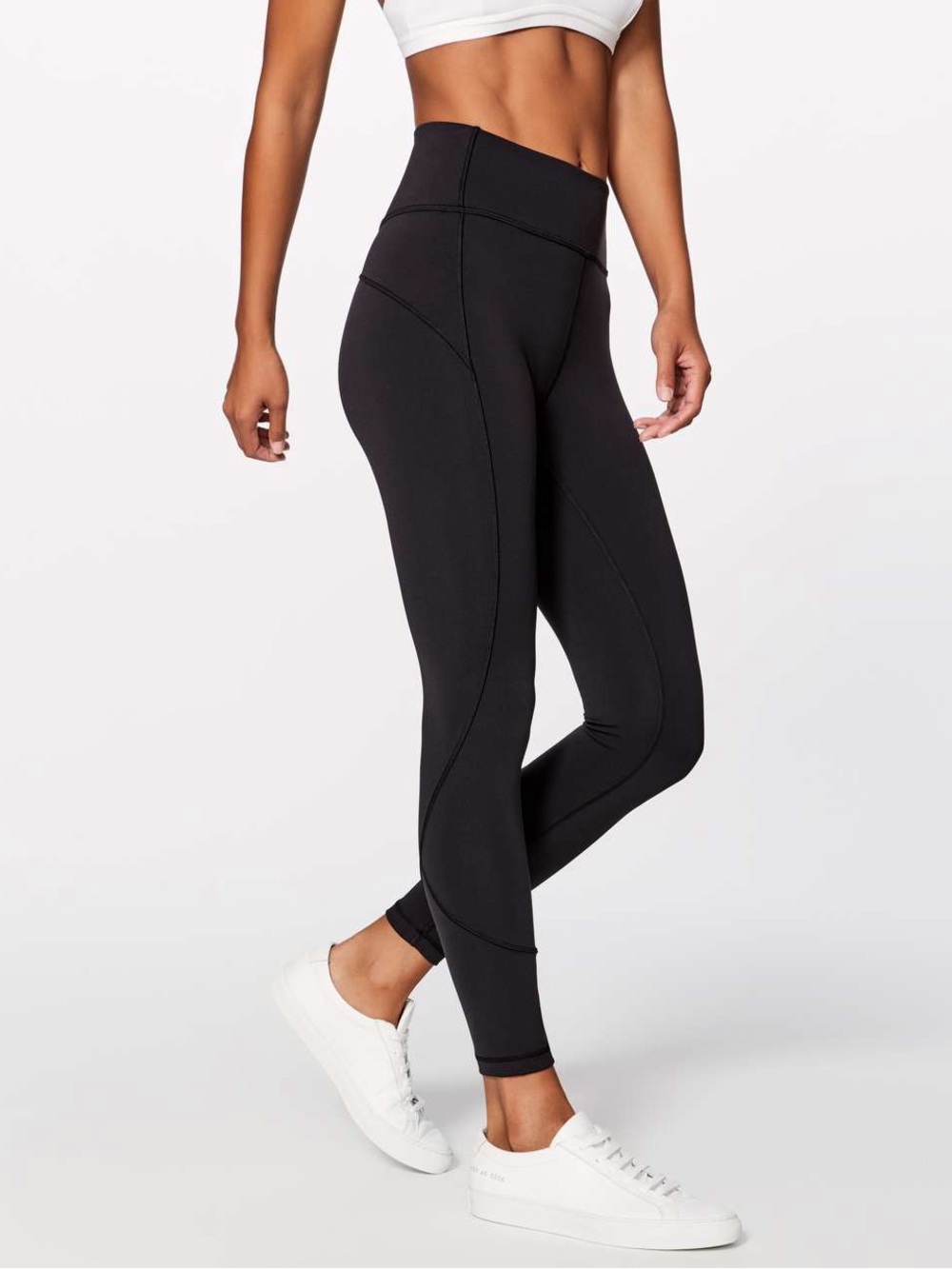 Lululemon In Movement 7/8 Tight *Everlux 25" Black Size 6